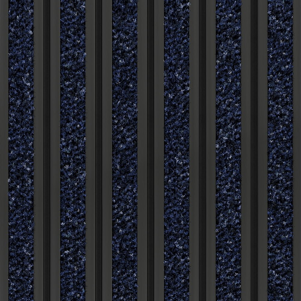 Blue Alba ECONYL® with Black Anodised Rails (Closed Construction)